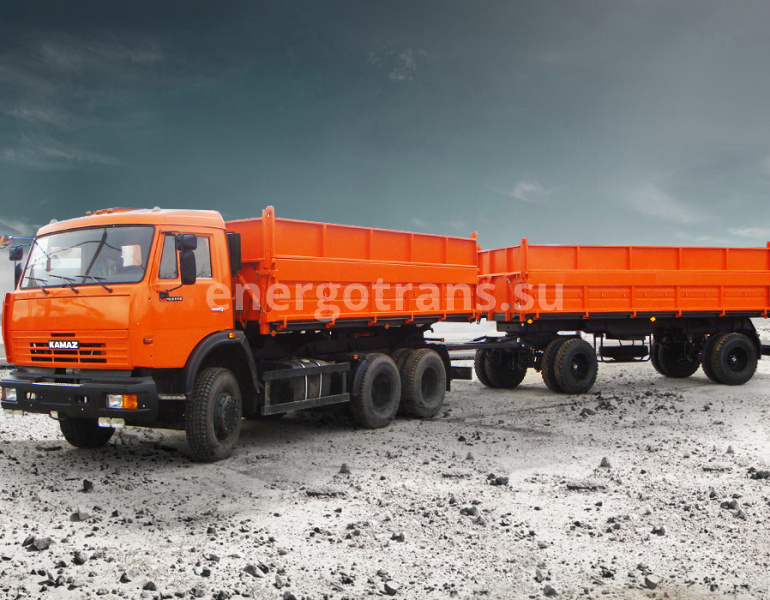 Автопоезд СЗАП-35171 + 8551-02