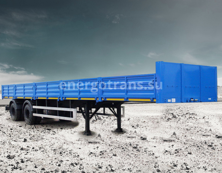 Полуприцеп бортовой СЗАП-93272-01